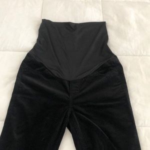Black maturity pants